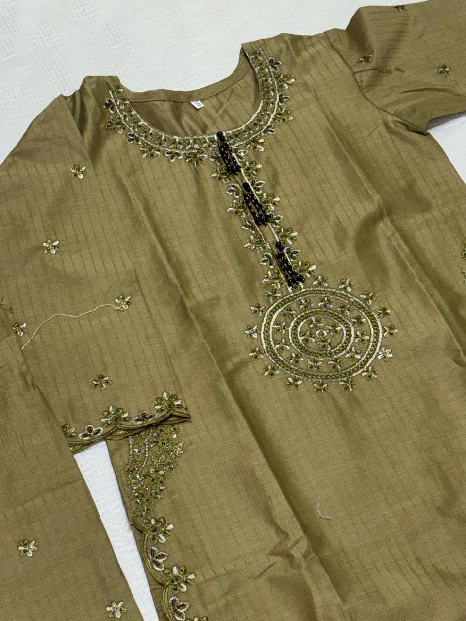 LOOGDI Girls Embroidered 2-Piece Suit — Design 2