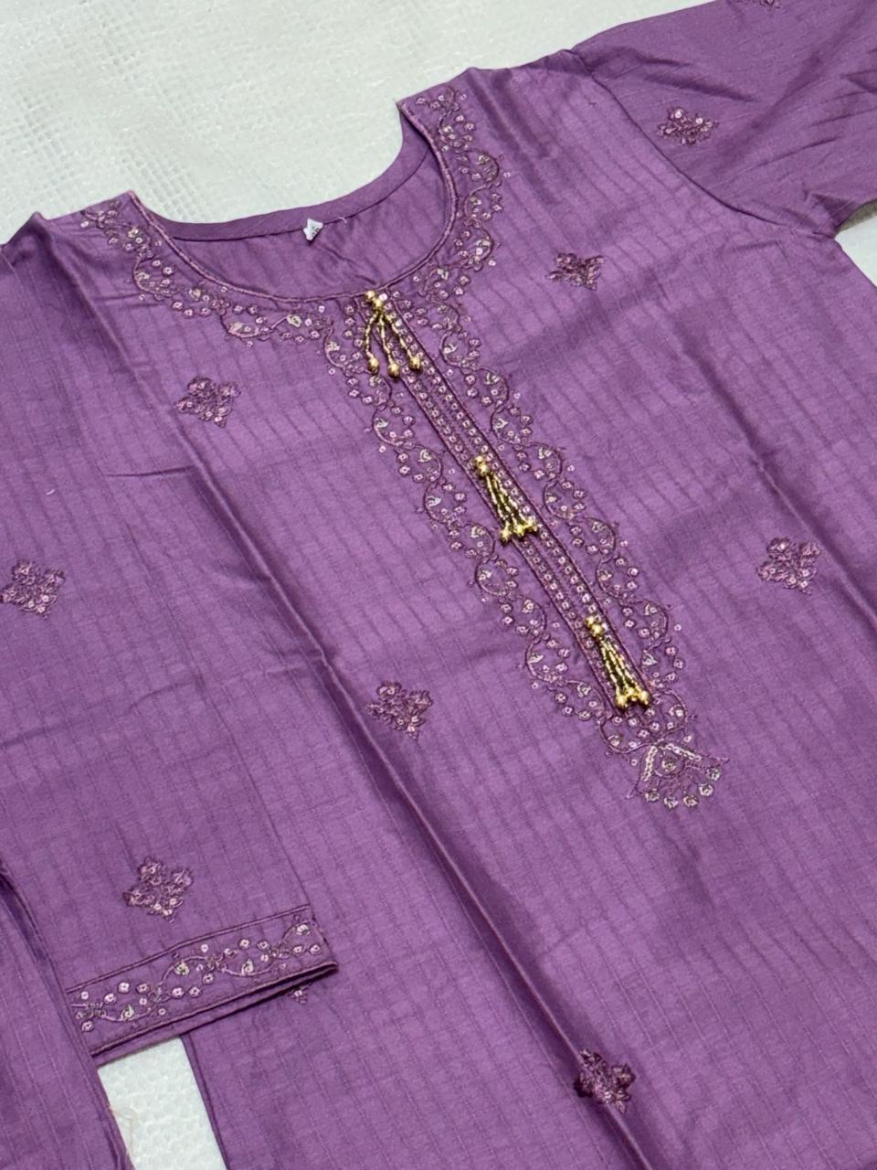LOOGDI Girls Embroidered 2-Piece Suit — Design 2