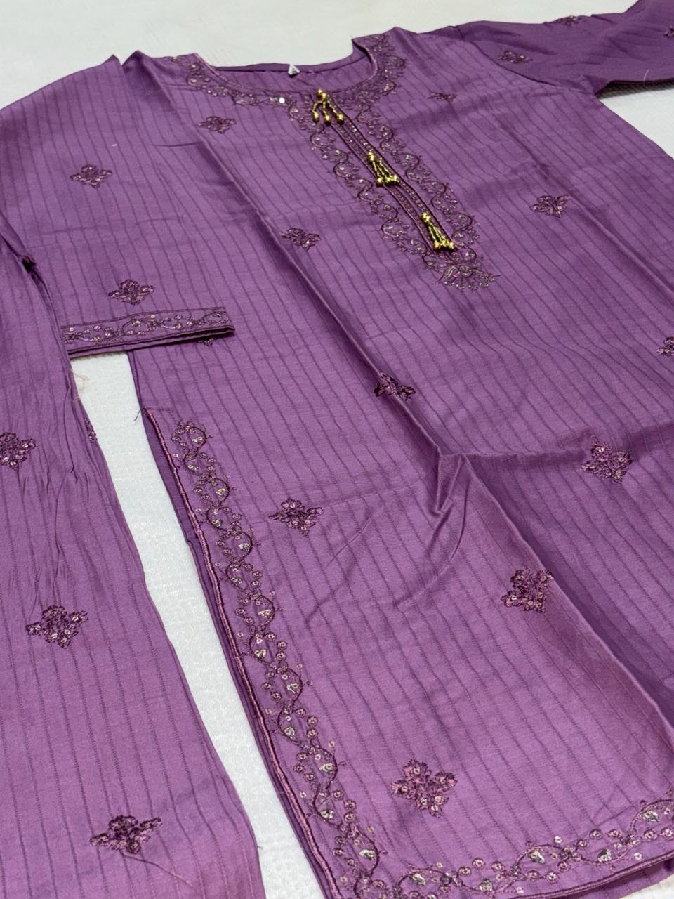 LOOGDI Girls Embroidered 2-Piece Suit — Design 2