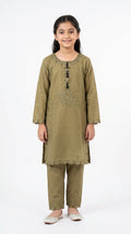 LOOGDI Girls Embroidered 2-Piece Suit — Design 2